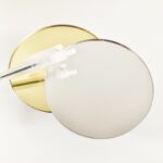 Acrylic Mirror Circles and Ovals - Silver and Gold