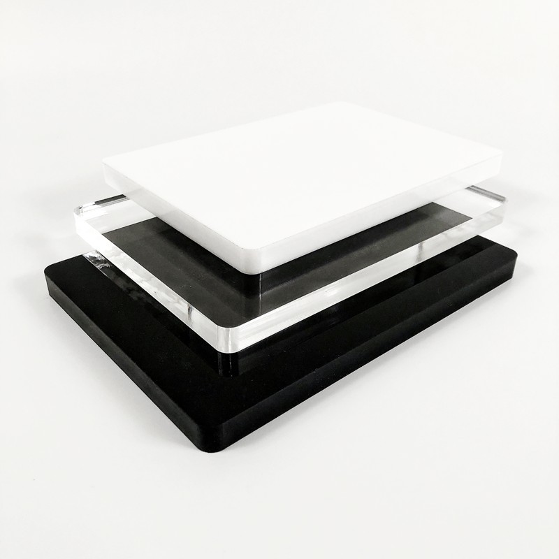 Thick Acrylic Sheet With Rounded Corners