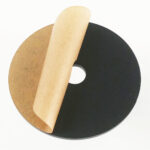 Acrylic circle with center hole cut-out