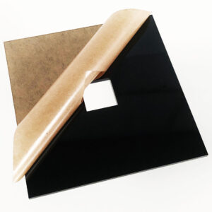 Acrylic Square With Square Center Cutout - 1/4" Thick