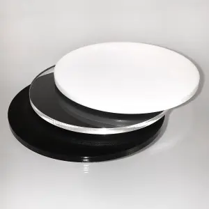 Acrylic Circles 3/8" Thick